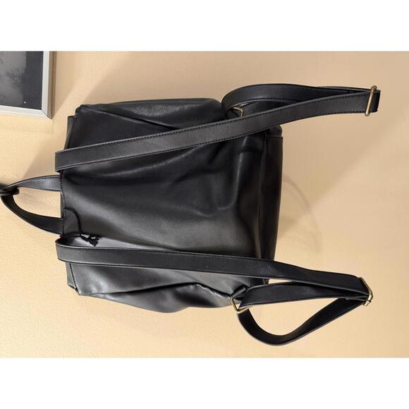 Frye & Co. Black Leather Backpack main image 5